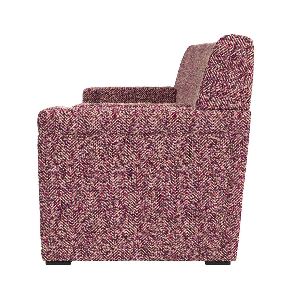 Big Bend Sofa - Tweedy Bird Purple Finch