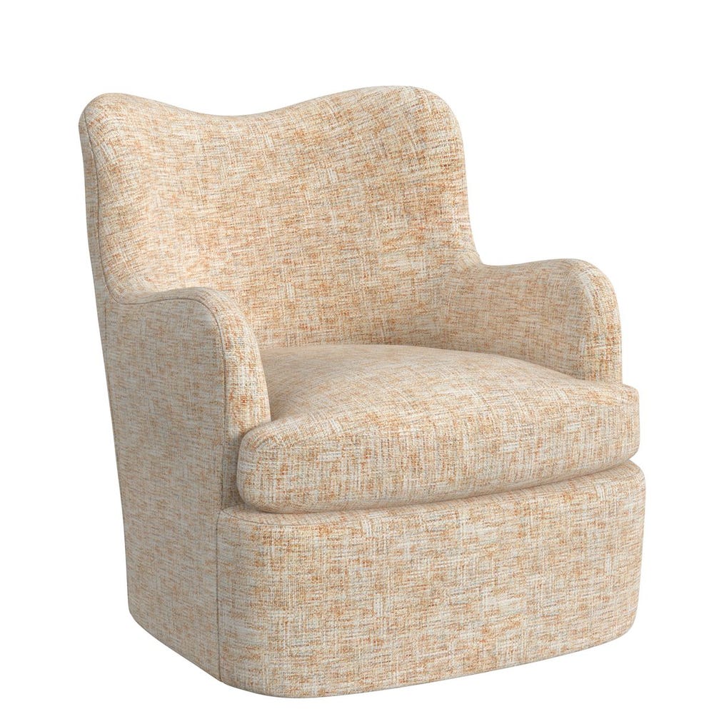 Chit Chat Swivel Chair - Thatched Butterscotch
