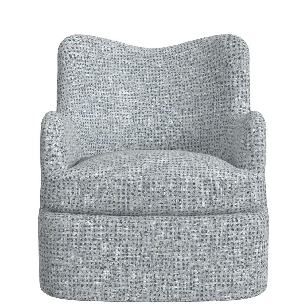 Chit Chat Swivel Chair - Dashing Blue