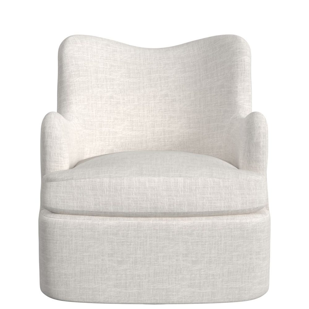 Chit Chat Swivel Chair - Lovely Linen Cream