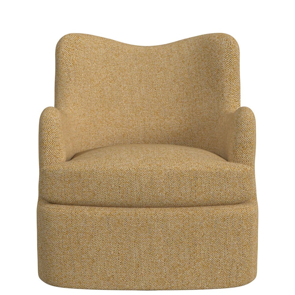 Chit Chat Swivel Chair - Tweedy Bird Goldfinch