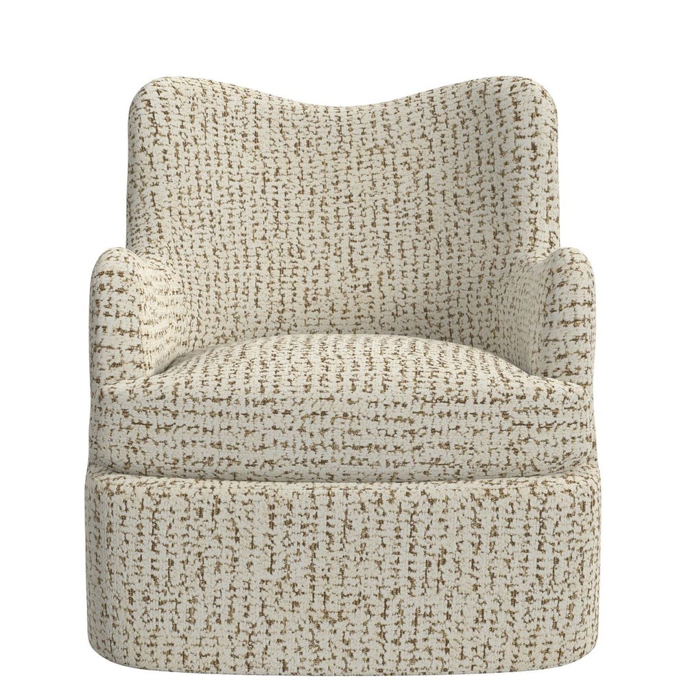 Chit Chat Swivel Chair - Hopscotch Creamy Espresso