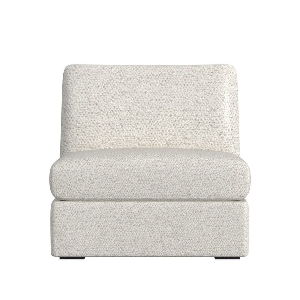Big Wave Sofa - Sectional with Ottoman - Cuddly Cream