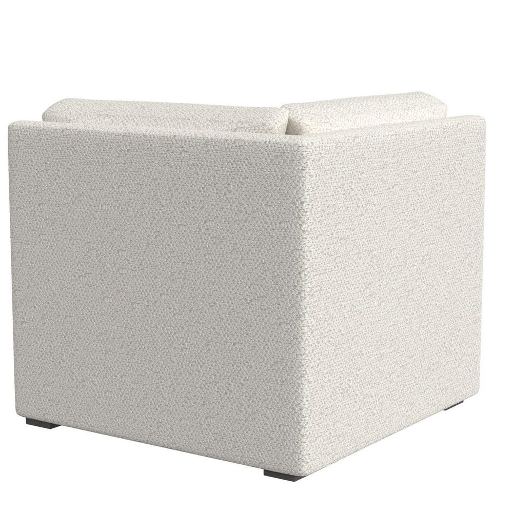 Little Wave Sofa - Sectional with Ottoman - Cuddly Cream