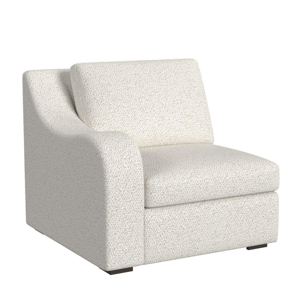 Big Wave Sofa - Sectional with Ottoman - Cuddly Cream