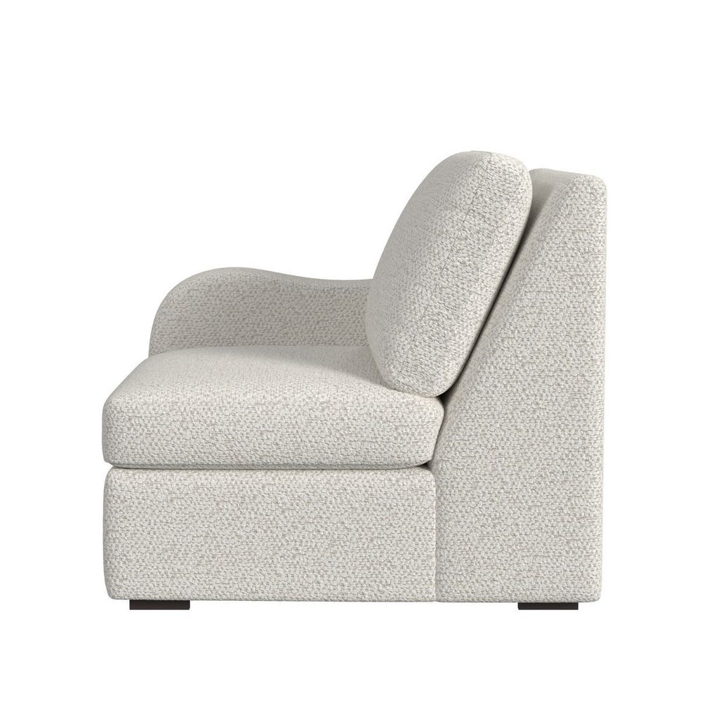 Big Wave Sofa - Sectional with Ottoman - Cuddly Cream