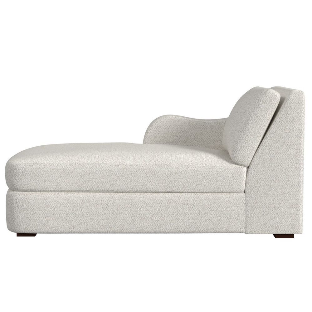 Big Wave Sofa - Sectional with Ottoman - Cuddly Cream
