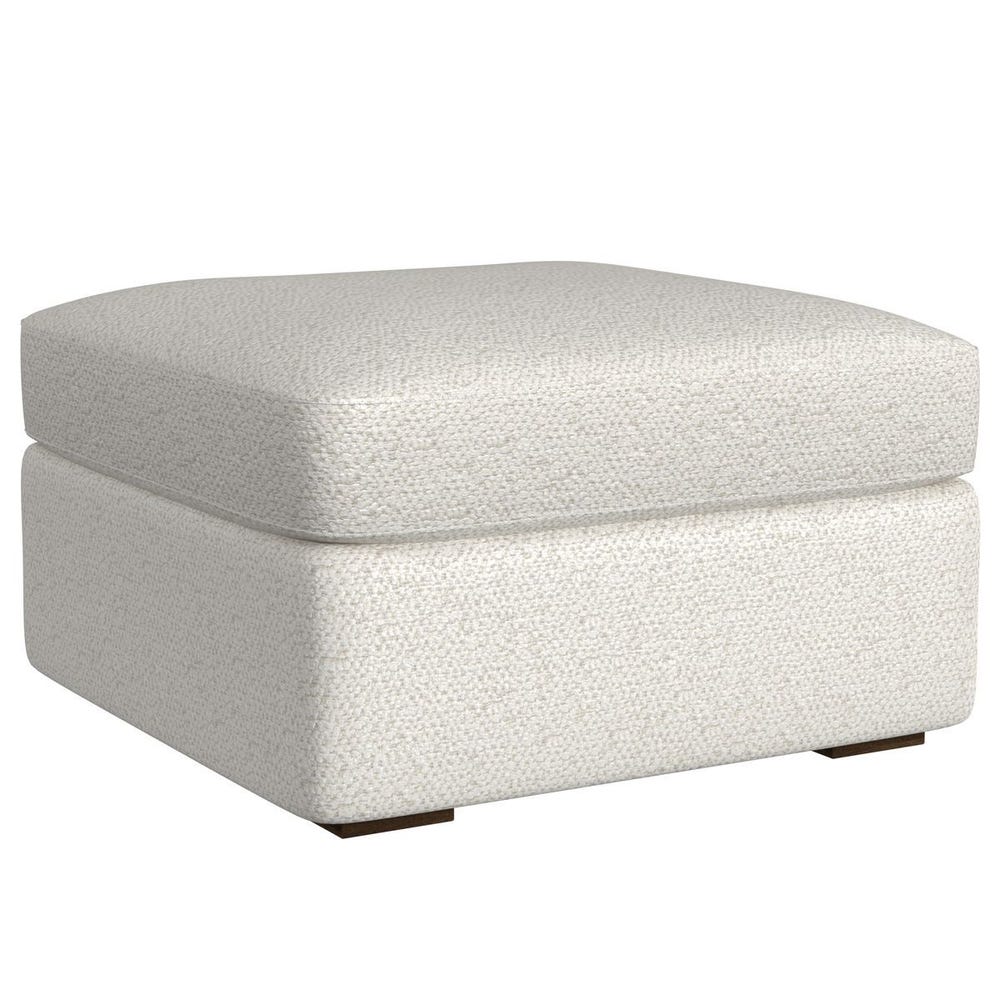 Luxe Sofa - Sectional with Ottoman - Cuddly Cream