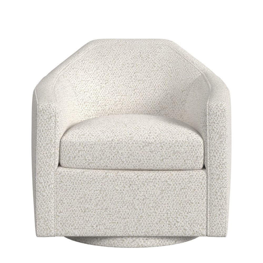Repartee Swivel Chair - Cuddly Cream