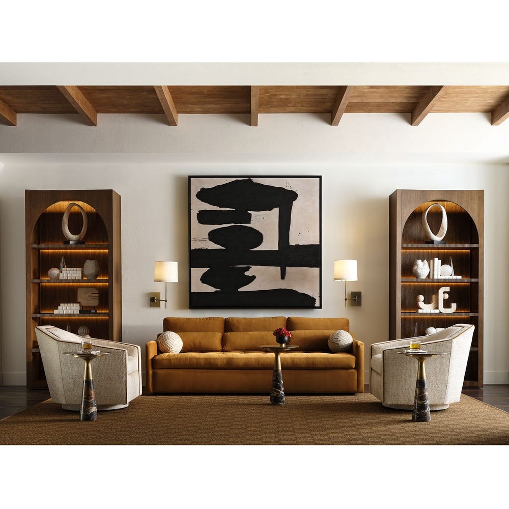 Repartee Swivel Chair - Splendor Sesame/Bliss Bronze