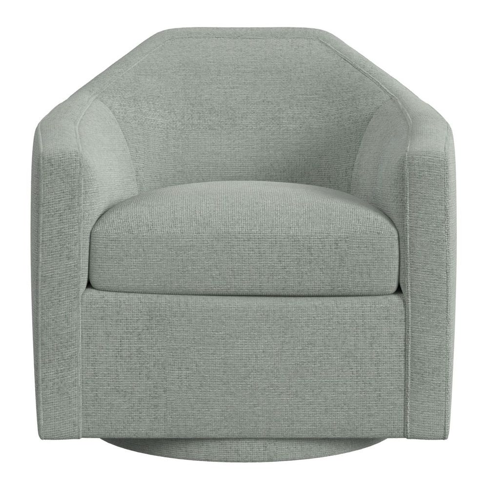 Repartee Swivel Chair - Criss Cross Sea Salt