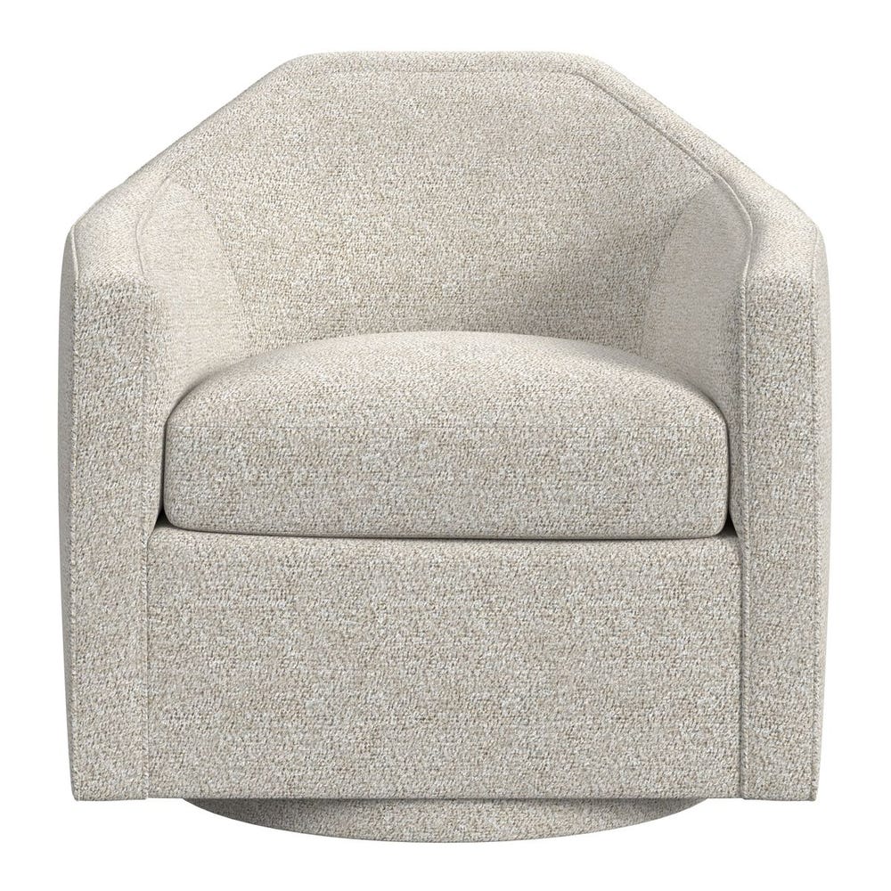 Repartee Swivel Chair - Snuggle Vanilla