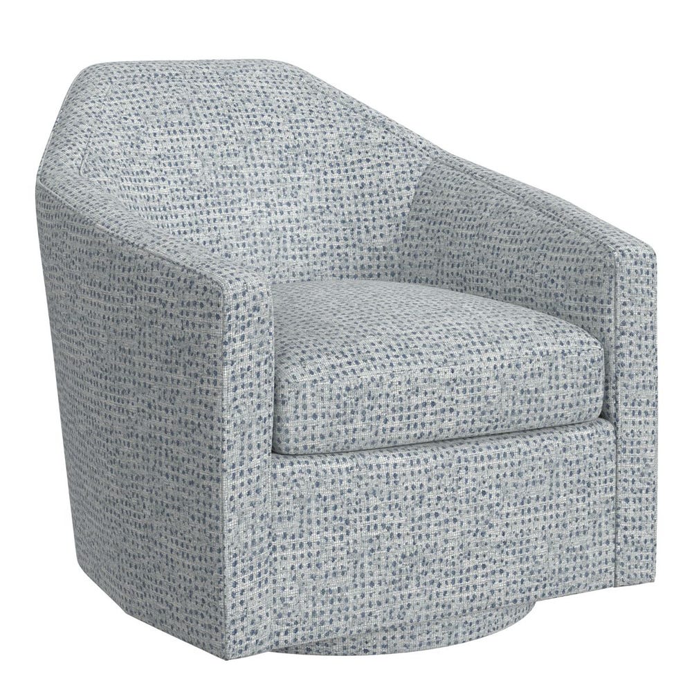 Repartee Swivel Chair - Dashing Blue