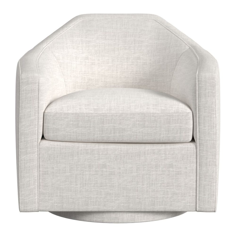 Repartee Swivel Chair - Lovely Linen Cream