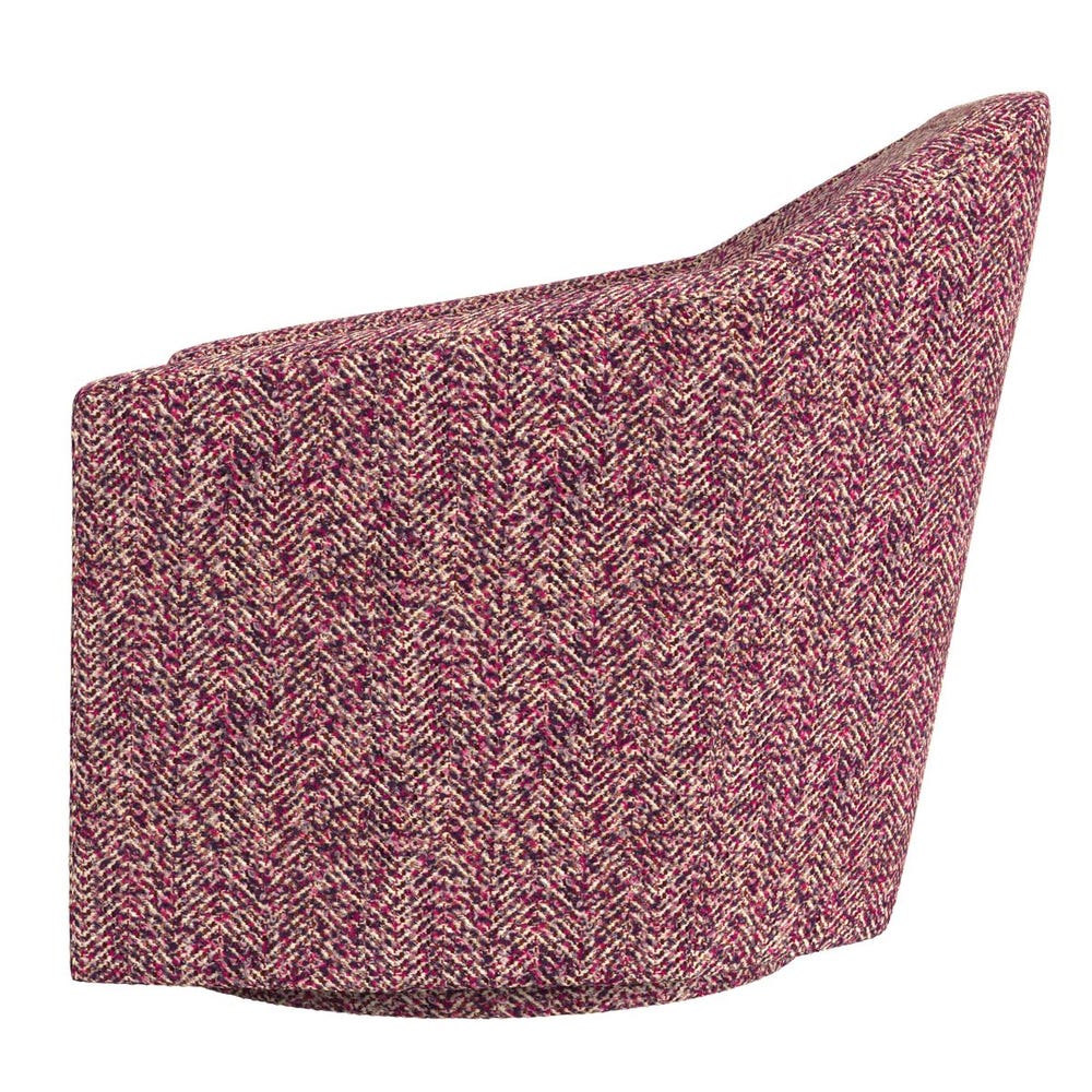 Repartee Swivel Chair - Tweedy Bird Purple Finch