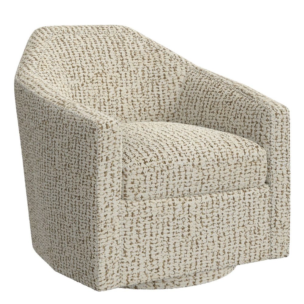 Repartee Swivel Chair - Hopscotch Creamy Espresso