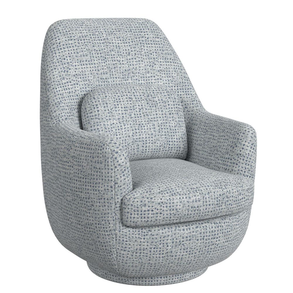 Nest Swivel Chair - Dashing Blue