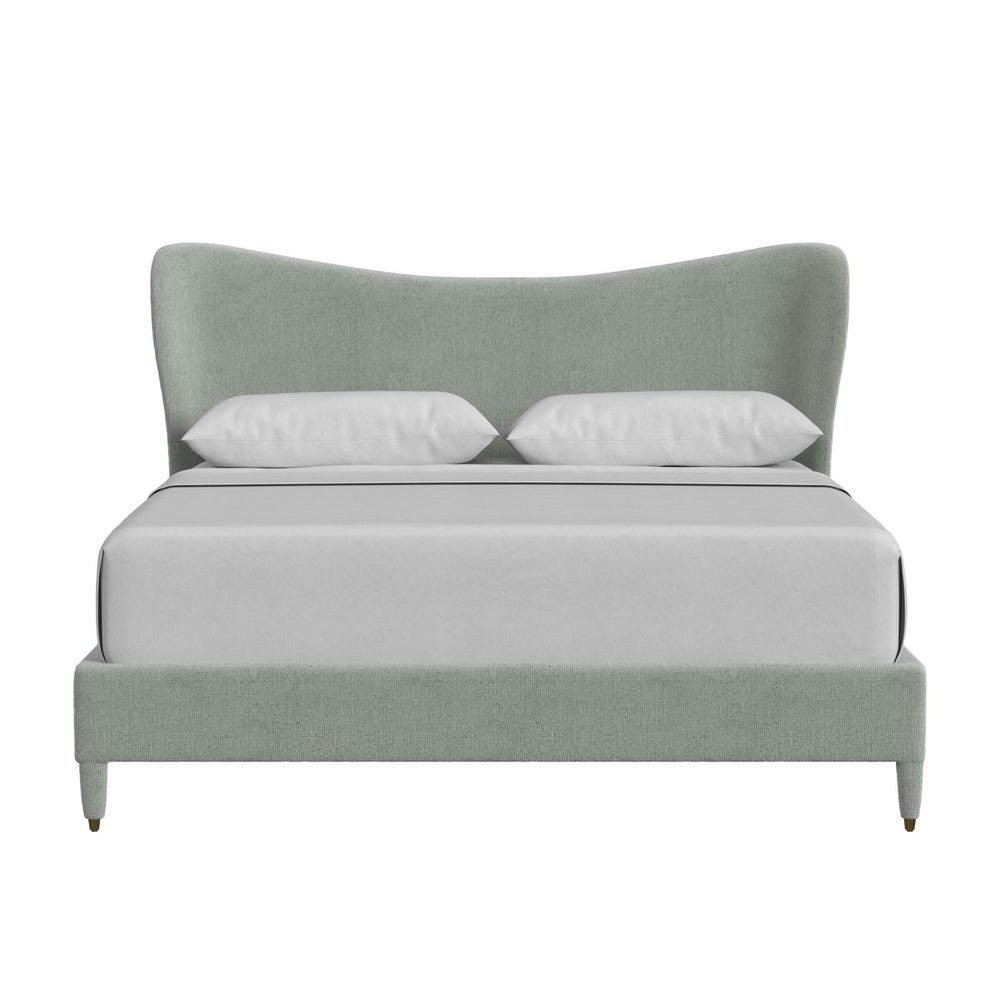 Cocoon Bed, King - Criss Cross Sea Salt, 2 Cartons