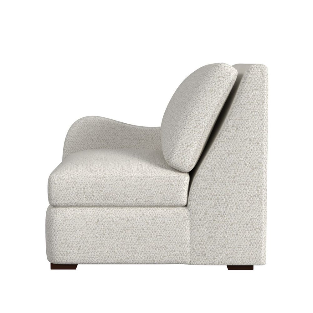 Little Wave Sofa - Sectional with Ottoman - Cuddly Cream