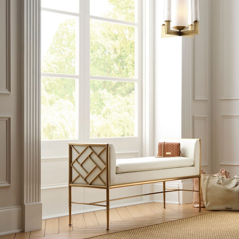 Fretwork Bench