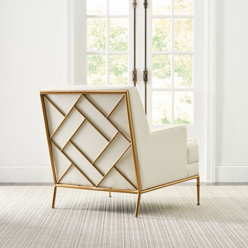 Fretwork Accent Chair