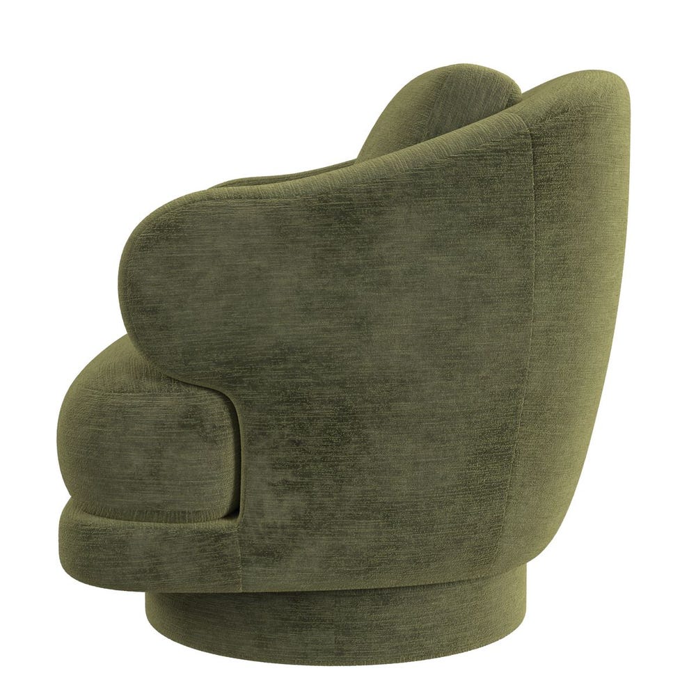 Cuddle Swivel Chair - Antique Loden