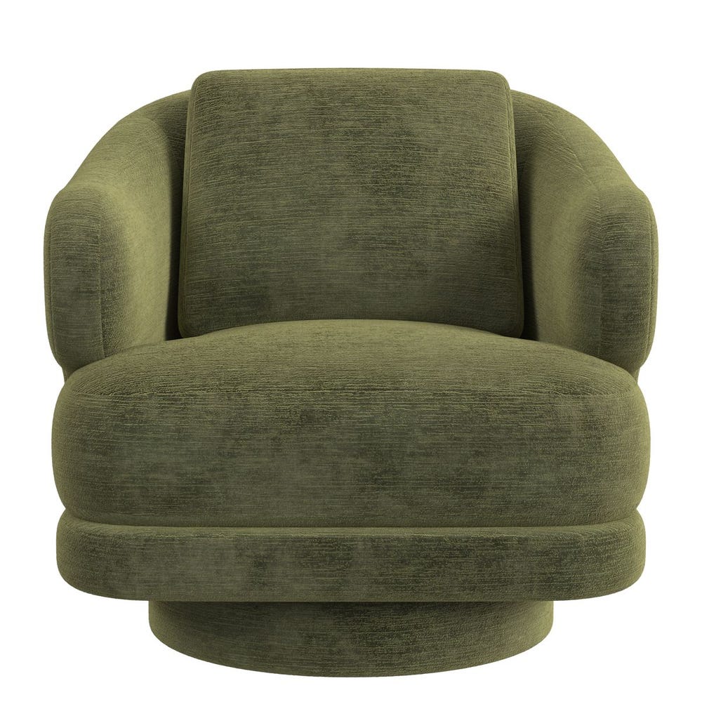 Cuddle Swivel Chair - Antique Loden