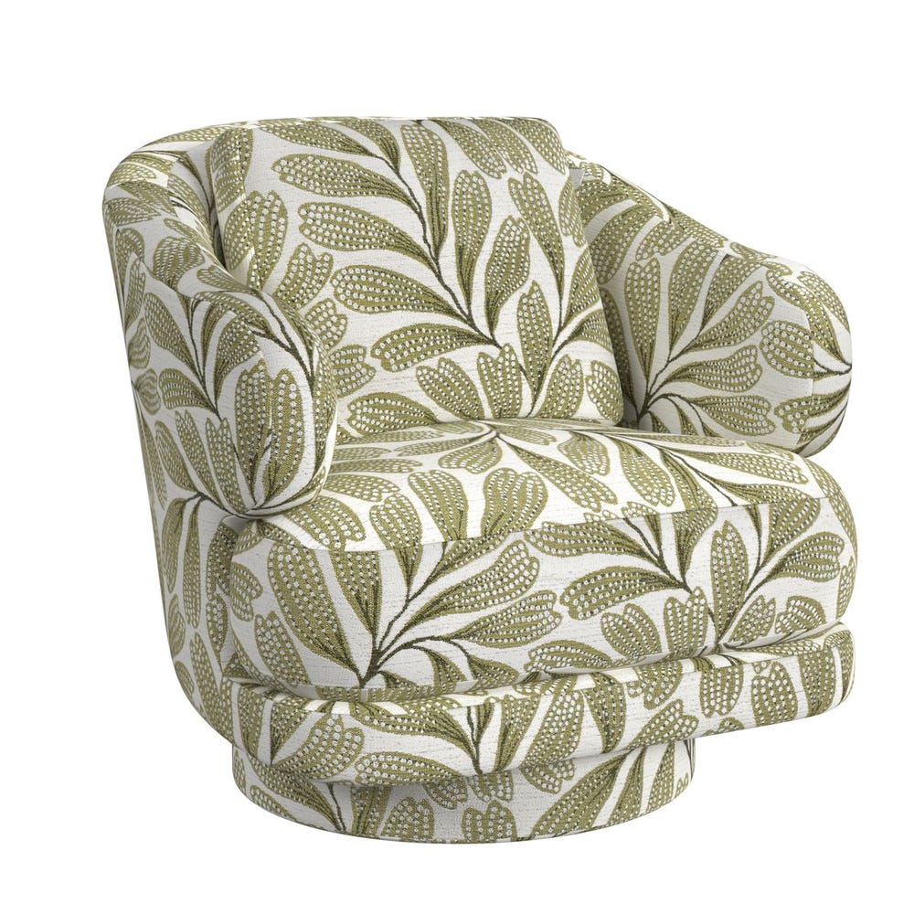 Cuddle Swivel Chair - Hedge Green