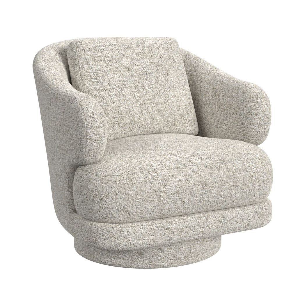 Cuddle Swivel Chair - Snuggle Vanilla