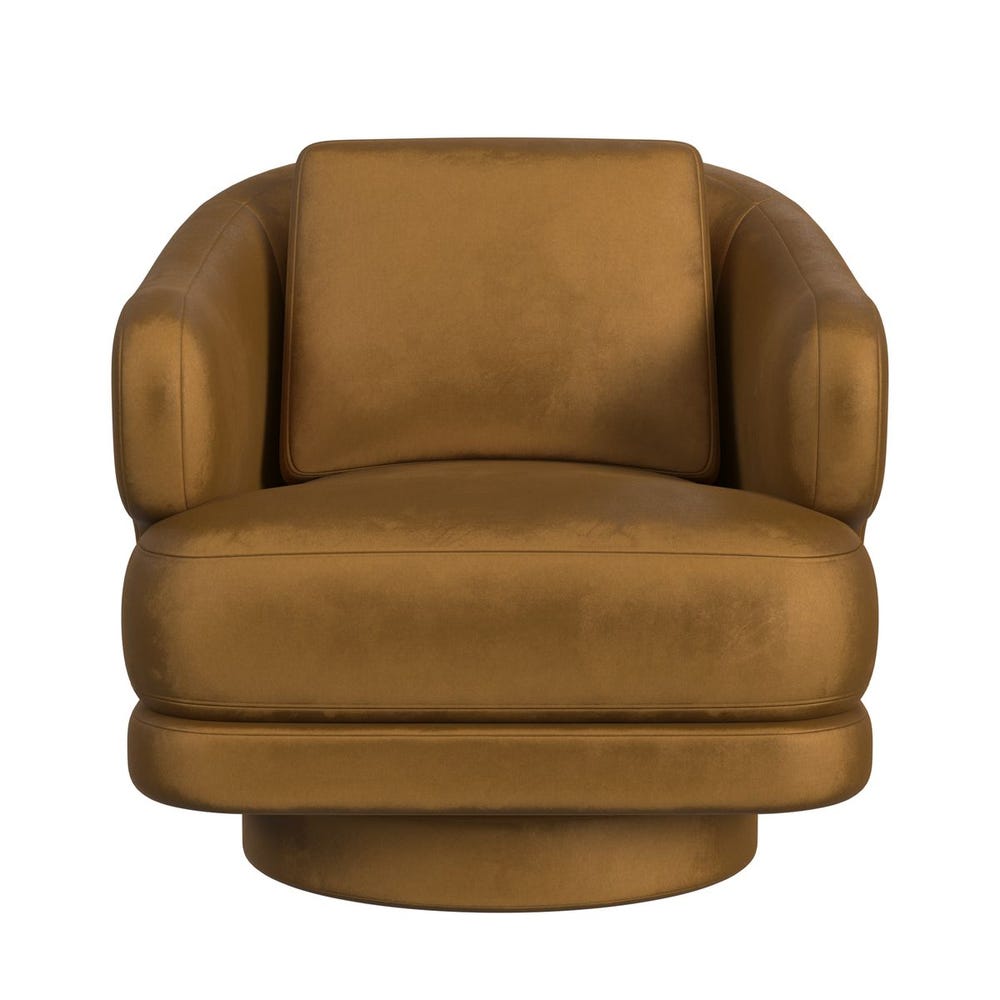 Cuddle Swivel Chair - Bliss Bronze