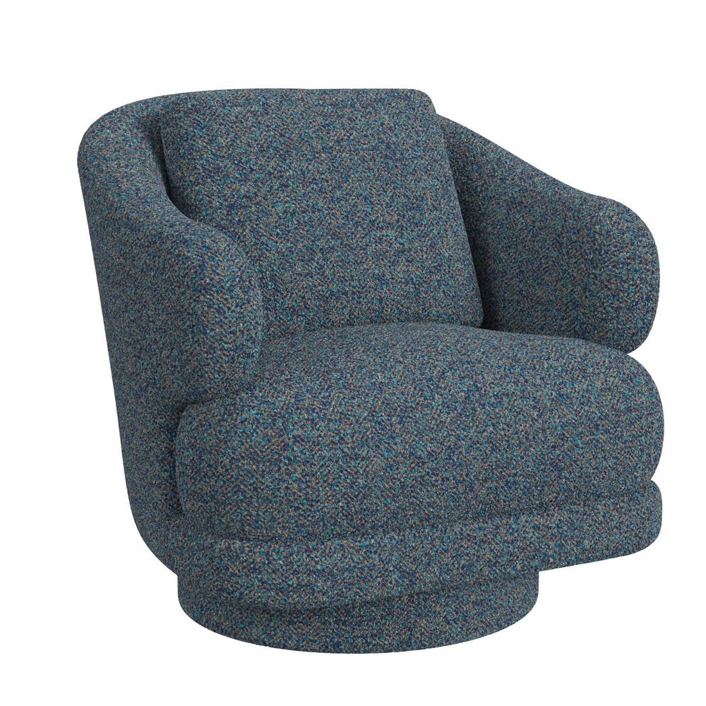 Cuddle Swivel Chair - Tweedy Bird Jewel