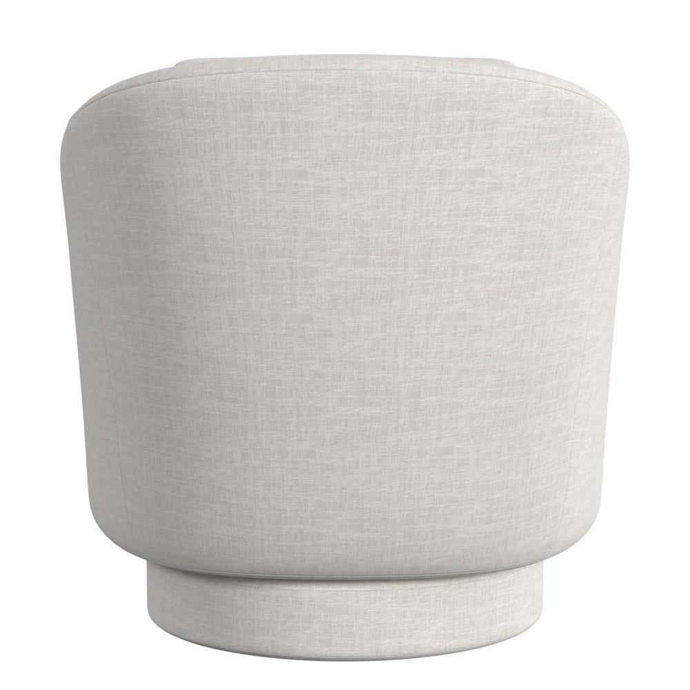 Cuddle Swivel Chair - Lovely Linen Cream