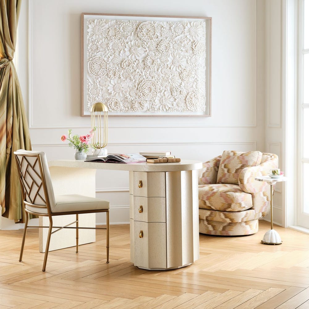 Cuddle Swivel Chair - Pastel Flame