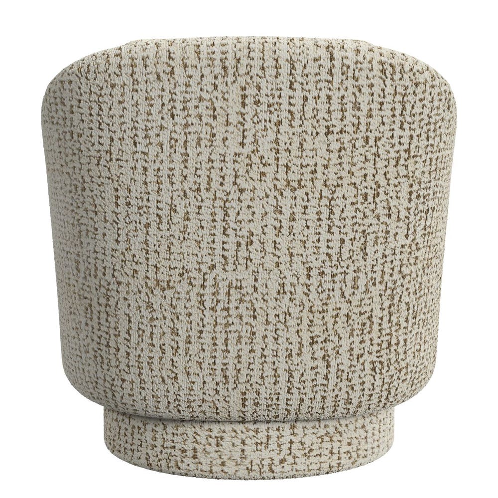 Cuddle Swivel Chair - Hopscotch Creamy Espresso