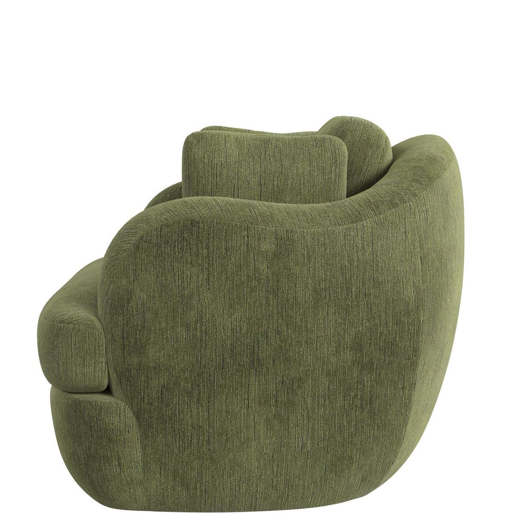 Scoop and a Half Swivel Chair - Antique Loden