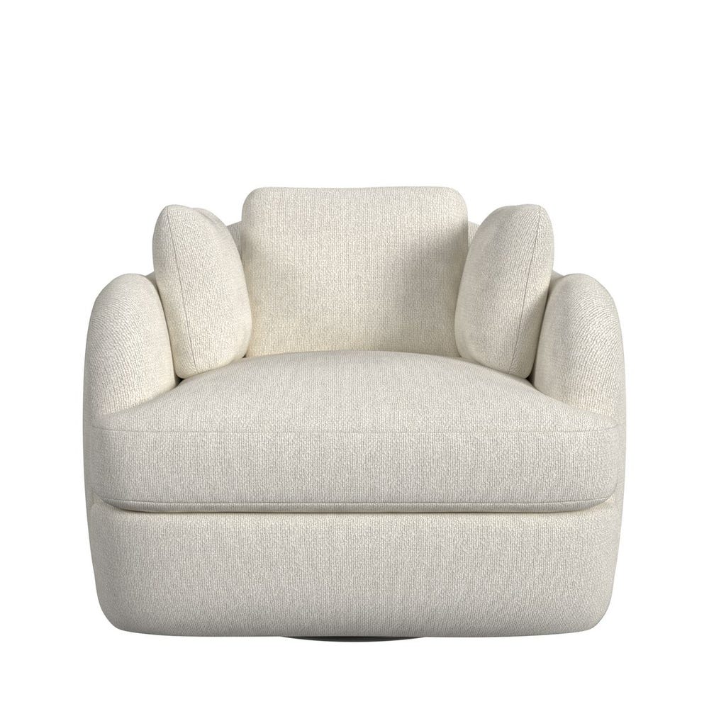 Scoop and a Half Swivel Chair - Field Snow