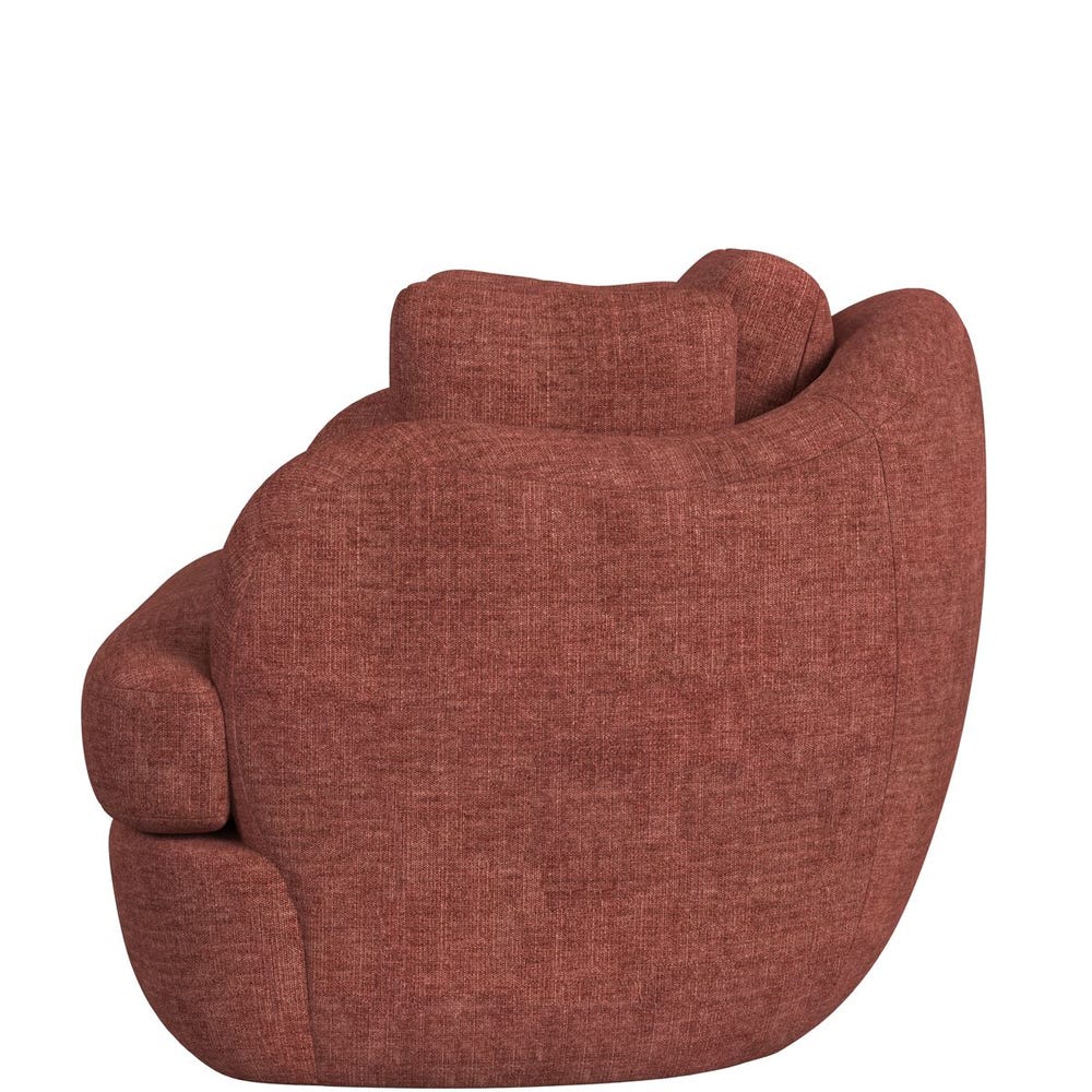 Scoop and a Half Swivel Chair - Vintage Tea Rose