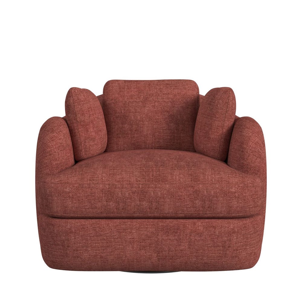 Scoop and a Half Swivel Chair - Vintage Tea Rose