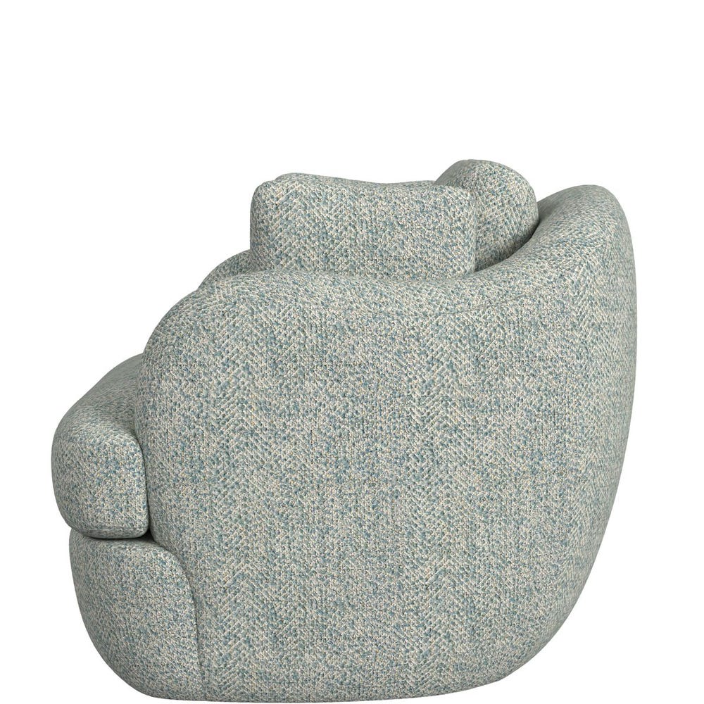 Scoop and a Half Swivel Chair - Tweedy Bird Sky