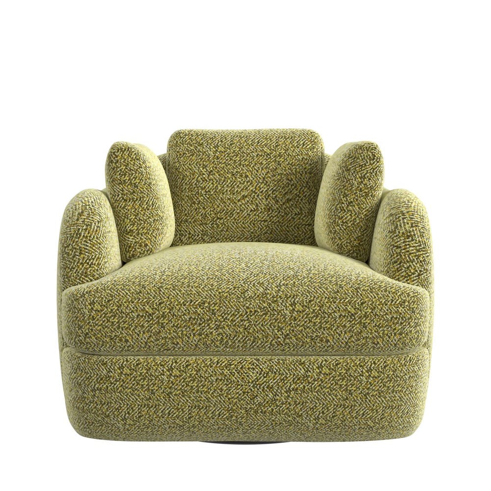 Scoop and a Half Swivel Chair - Tweedy Bird Parakeet
