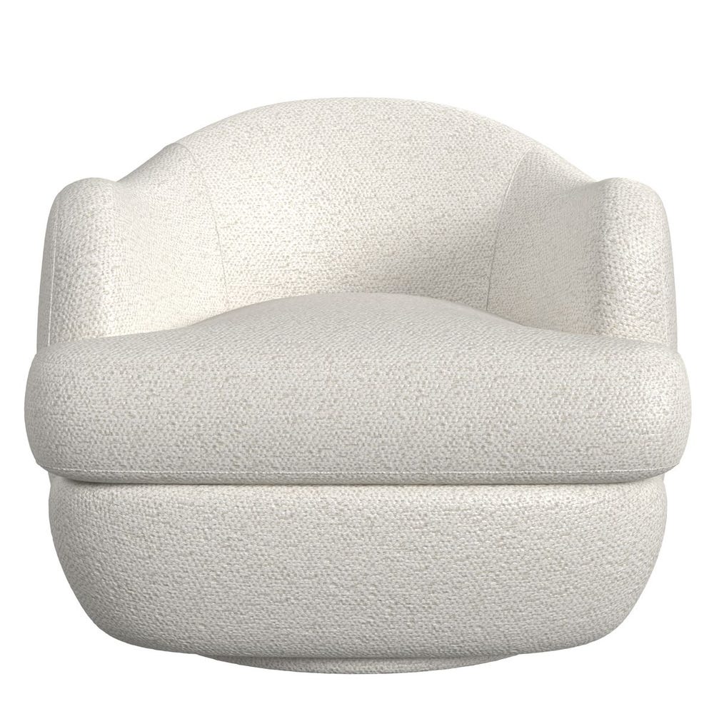 Scoop Swivel Chair - Cuddly Cream