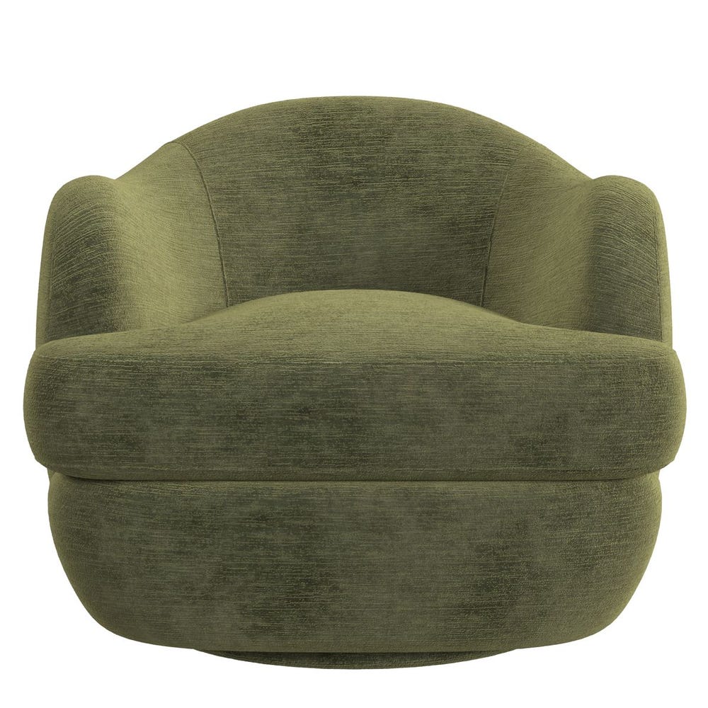 Scoop Swivel Chair - Antique Loden