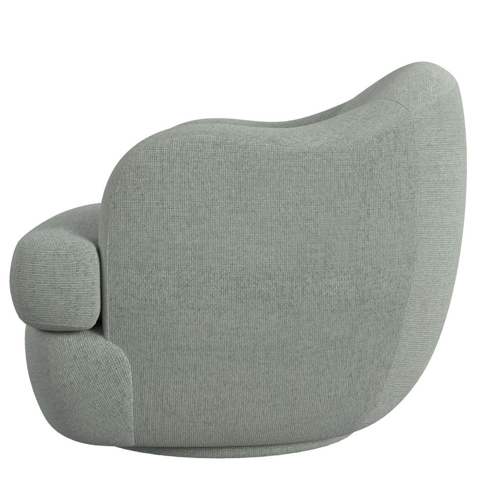 Scoop Swivel Chair - Criss Cross Sea Salt