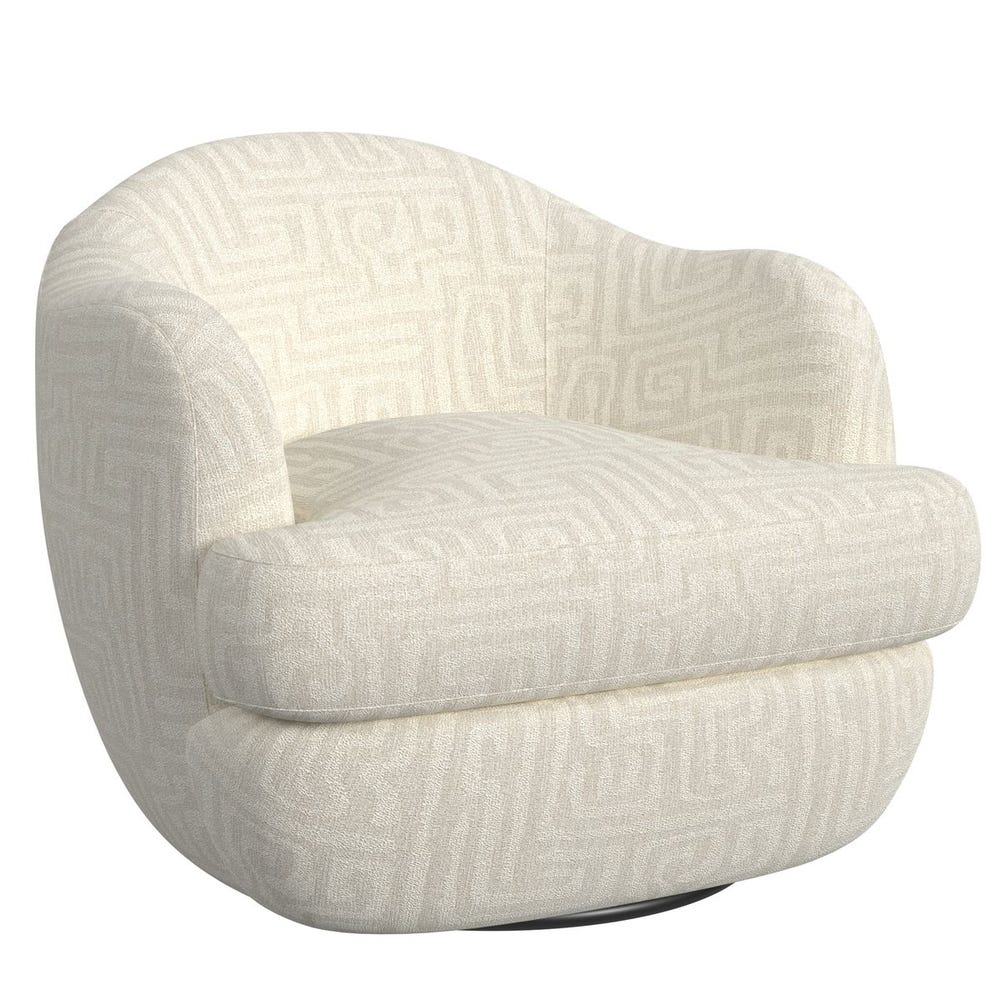 Scoop Swivel Chair - Maze Oyster