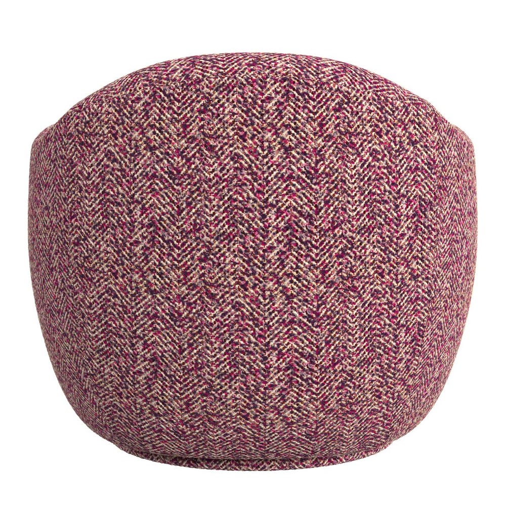 Scoop Swivel Chair - Tweedy Bird Purple Finch