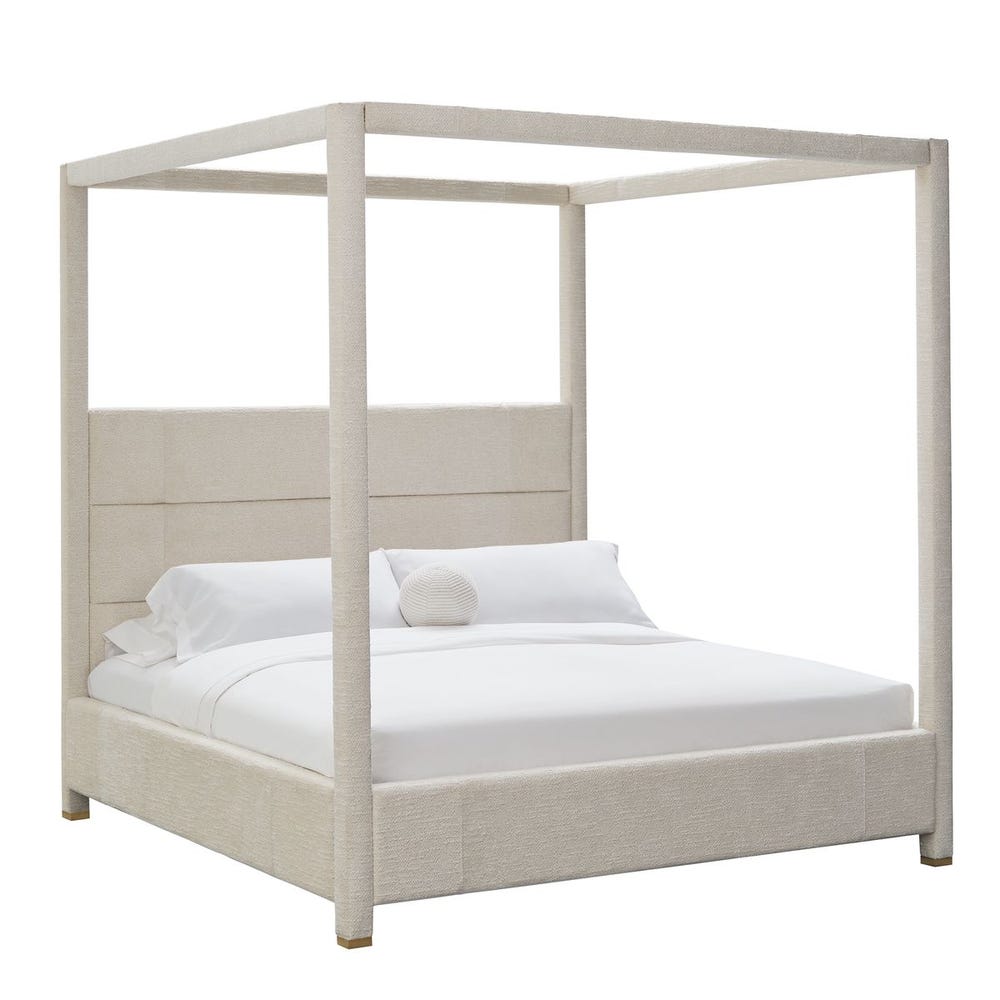 Hibernate Canopy Bed, King -Cuddly Cream, 3 Cartons