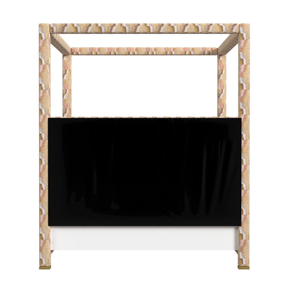 Hibernate Canopy Bed, King - Pastel Flame, 3 Cartons