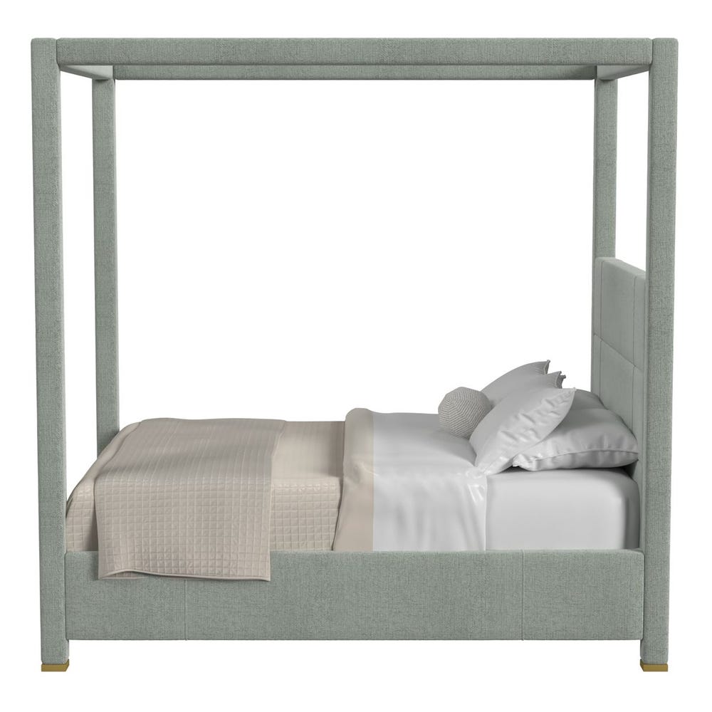 Hibernate Canopy Bed, Quee - Criss Cross Sea Salt, 3 Cartons