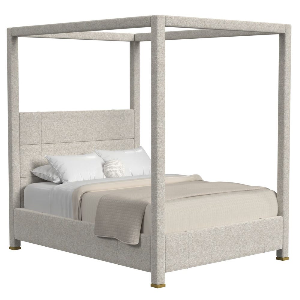 Hibernate Canopy Bed, Queen - Snuggle Vanilla, 3 Cartons