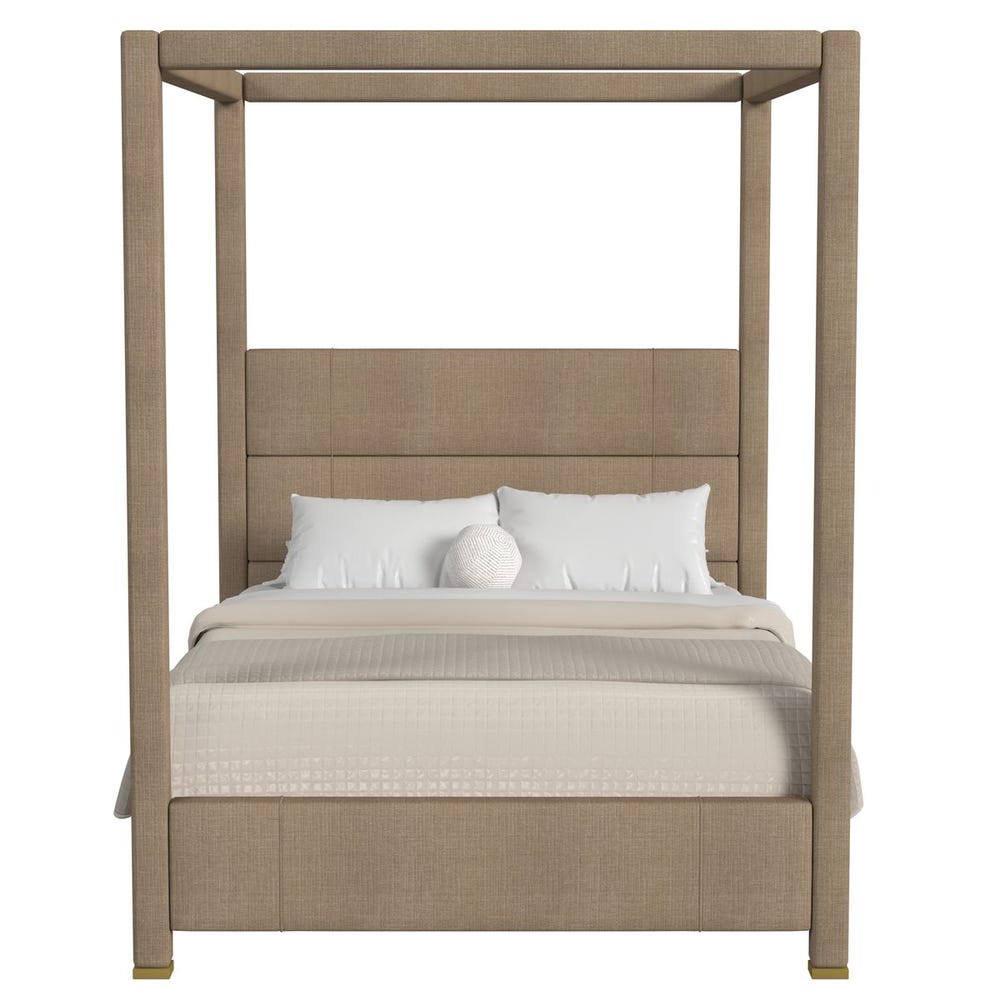 Hibernate Canopy Bed, Queen - Lush Tawny, 3 Cartons